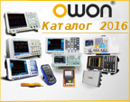 Каталог OWON. цифровые запоминающие осциллографы, генераторы сигналов, программируемые источники питания, USB осциллографы, цифровые мультиметры